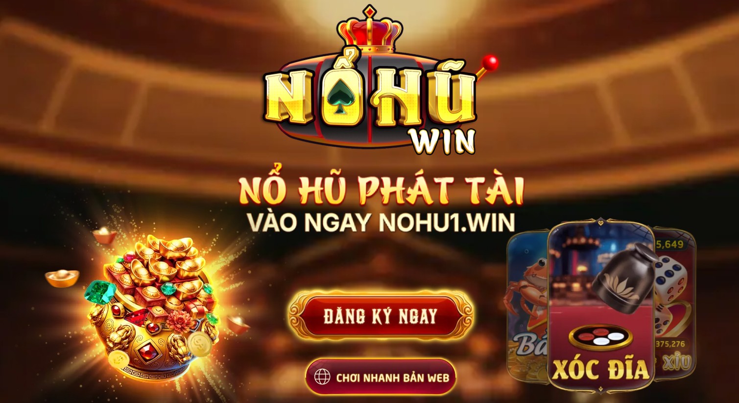 Chơi ngay Nổ hũ phát tài tại Nohu88